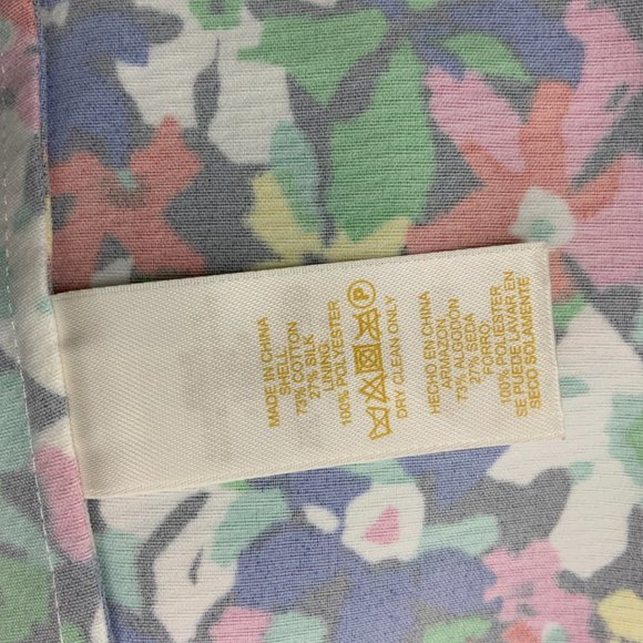 Kate Spade Karmen Strapless Floral Dress Sz 4 - Picture 16 of 16